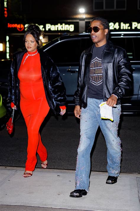 rihanna ysl sandal|Pregnant Rihanna Goes Red Hot in Sheer Bodysuit & YSL Heels .